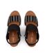Toms Womens/Ladies Majorca Cut Out Leather Sandals (Black) - UTFS9516