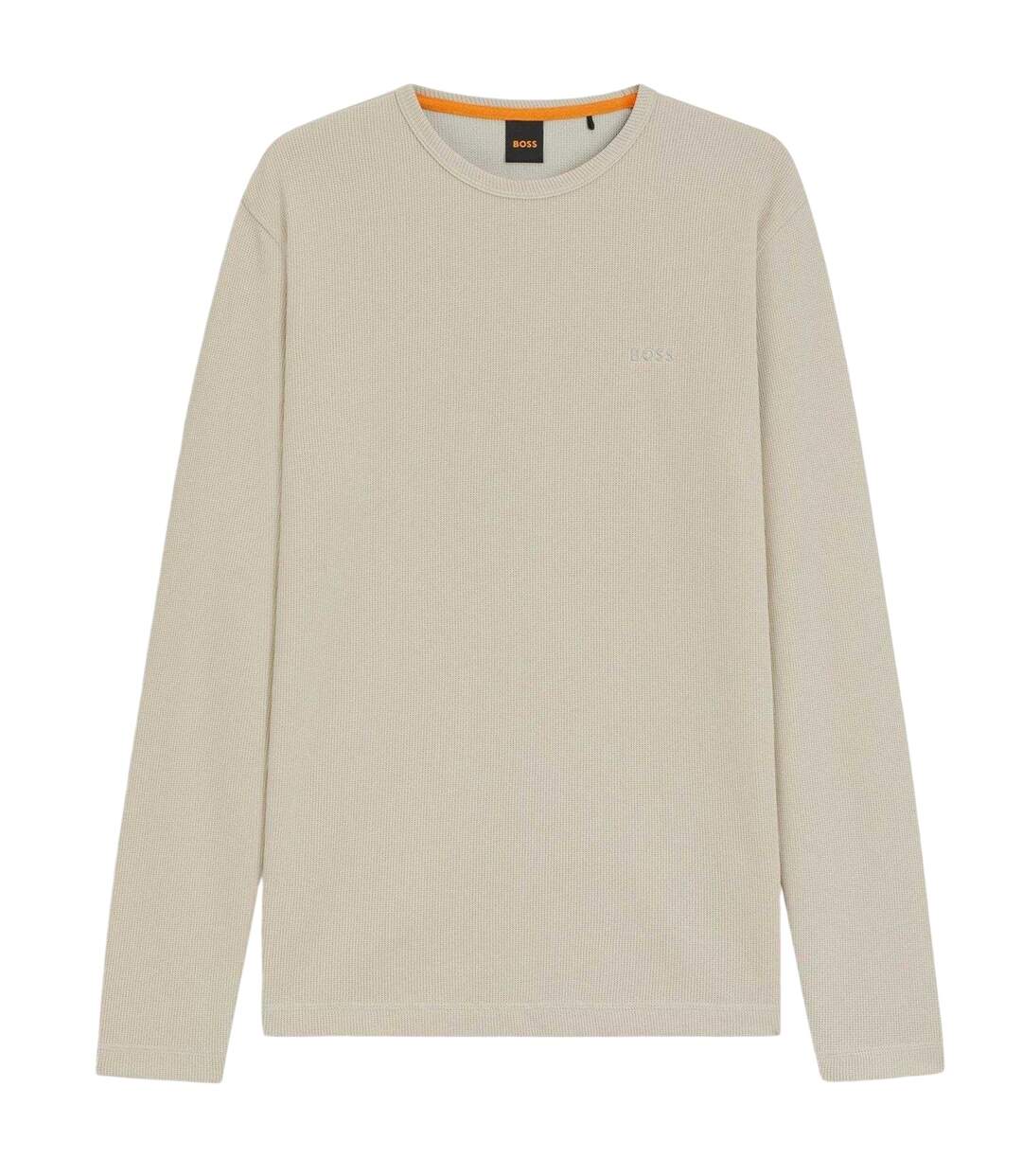 Mens Tempesto Sweatshirt Light Beige Boss-2