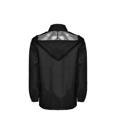 Roly Unisex Adult Escocia Lightweight Waterproof Jacket (Solid Black) - UTPF4255