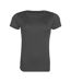 T-shirt cool femme anthracite Awdis