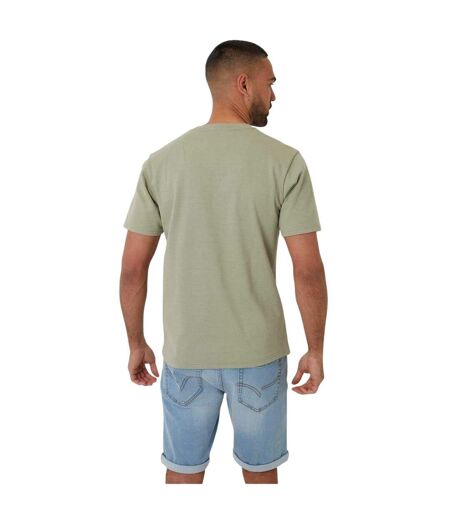 T-shirt Homme Vert De Gris Clair Threadbare
