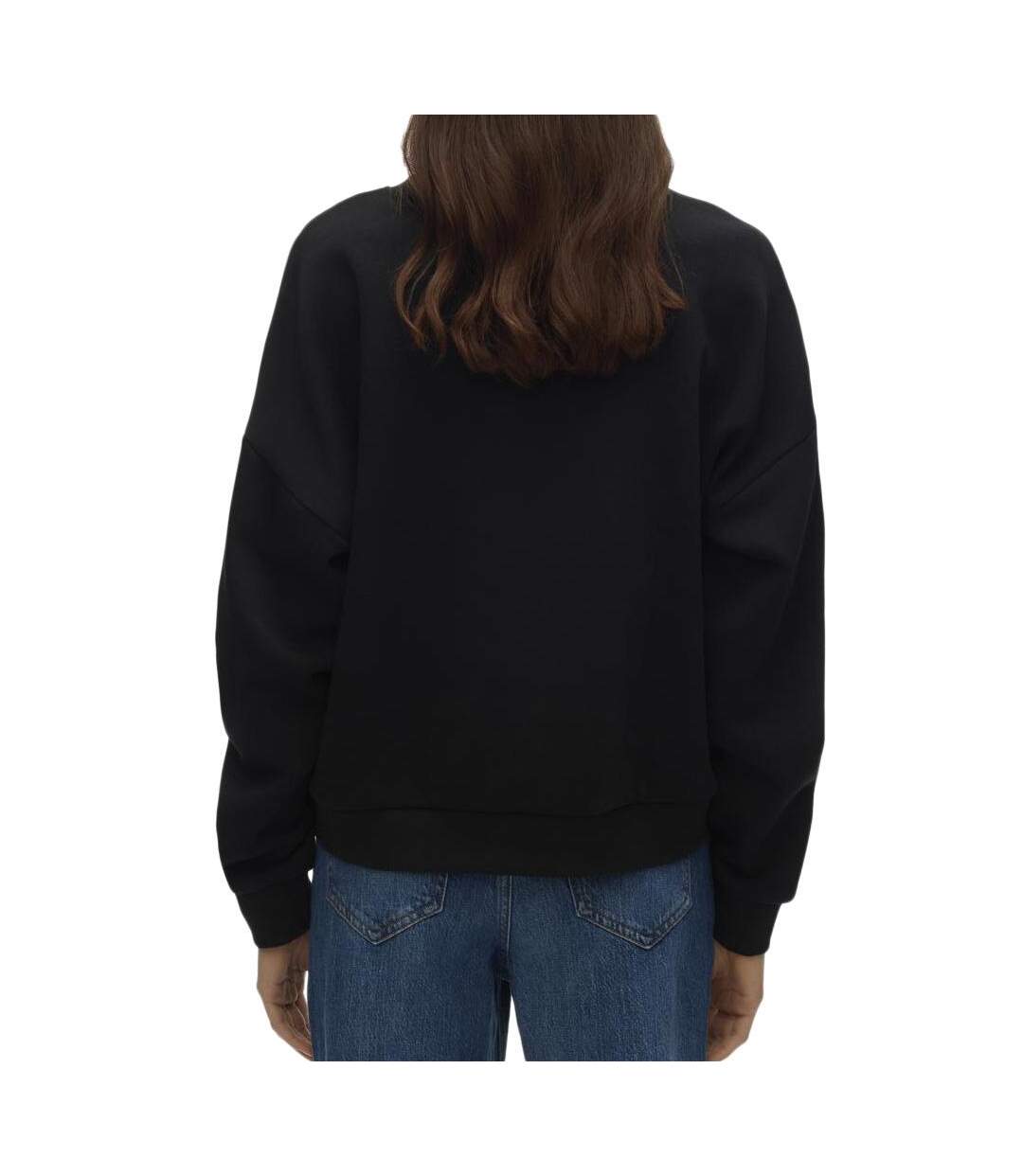 Pull noir femme vero moda lotte-2