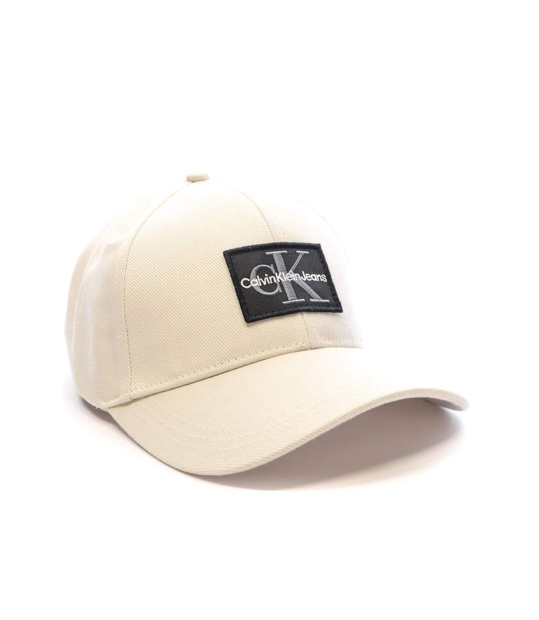 Casquette Beige Homme Calvin Klein Jeans Eggshell - Taille unique-2