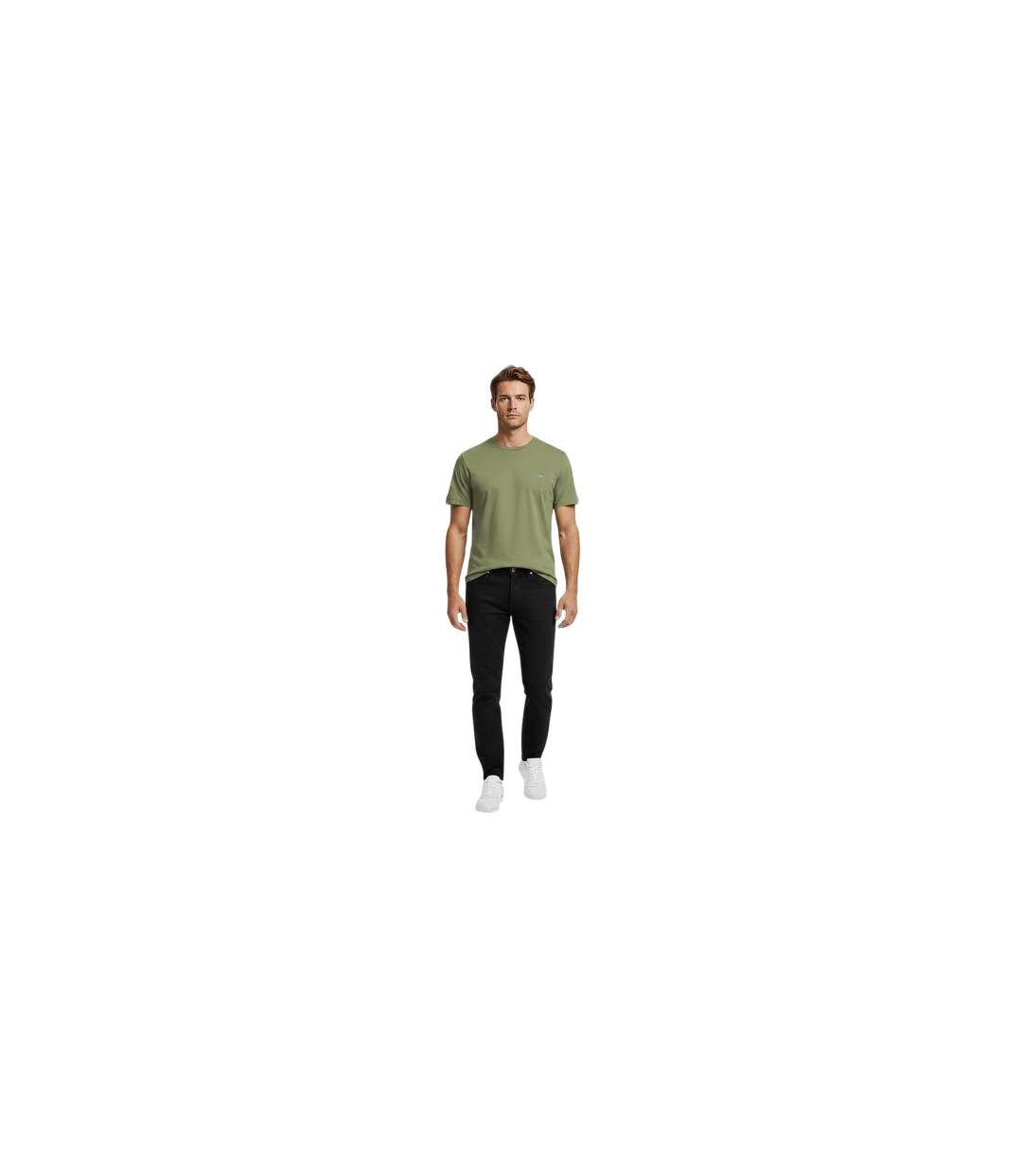 Mens Fit Shield T-shirt Herb Gant-1