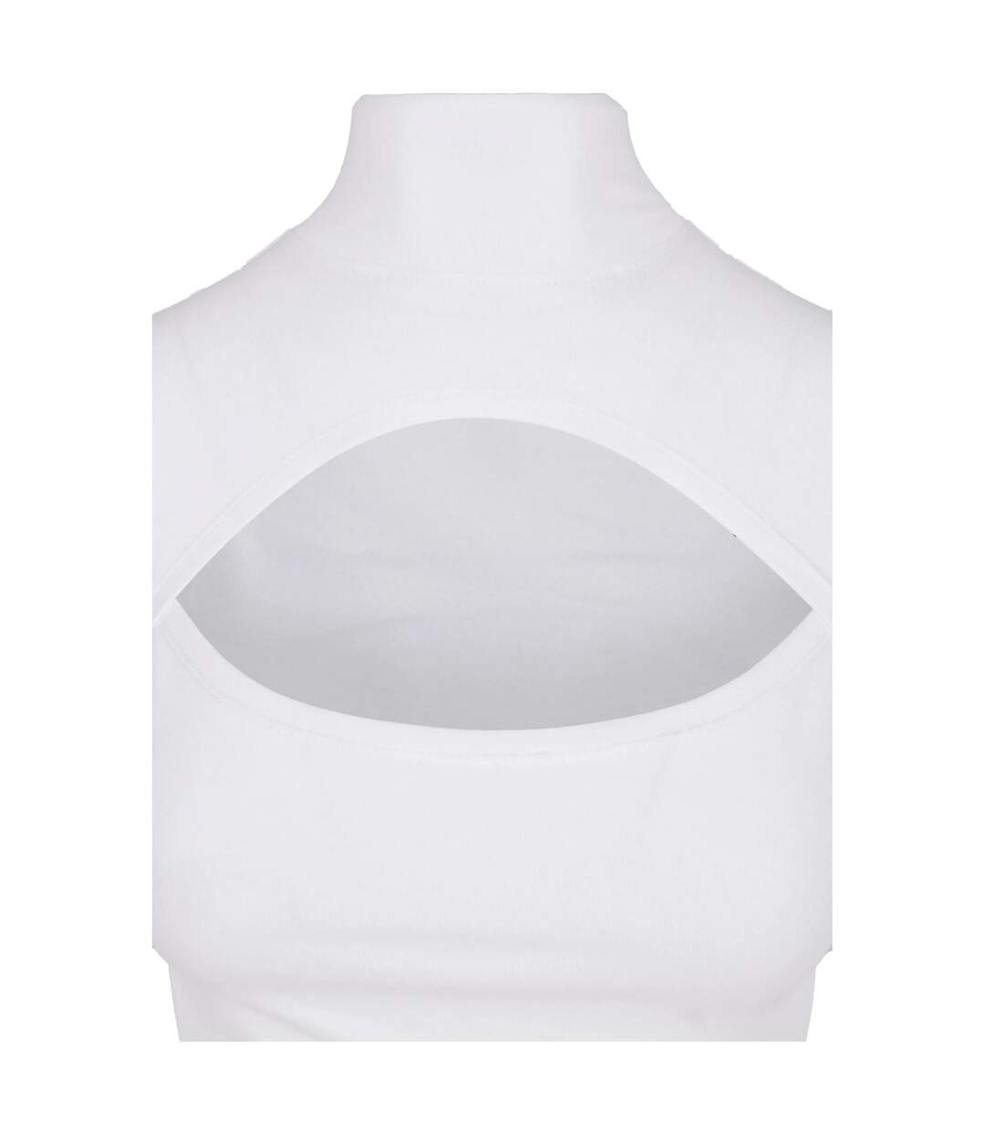 Haut Manches Longues Motif/style Découpé Femme Blanc Urban Classics-4