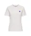 T-Shirt blanc/bleu femme only heart-1