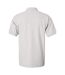Henbury Mens Short Sleeved 65/35 Pique Polo Shirt (Heather Grey)