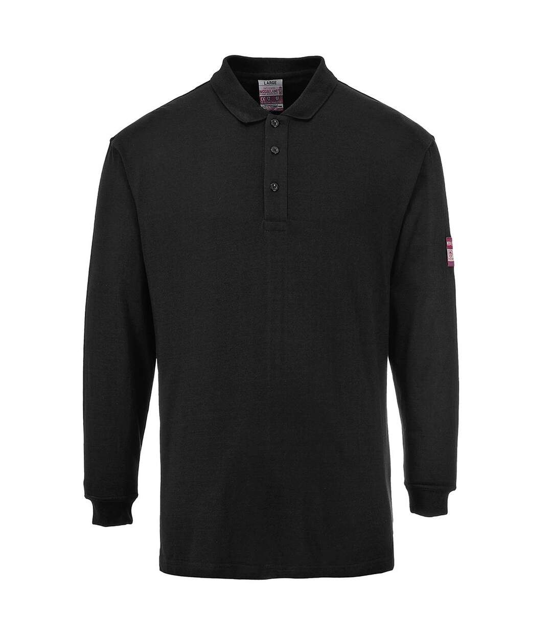 Polo homme noir Portwest-1