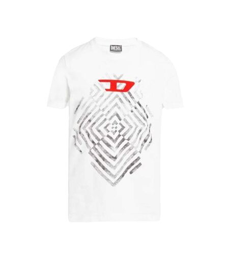 T-Shirt blanc homme diesel diegor a18995 - 3xl