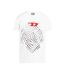 T-Shirt blanc homme diesel diegor a18995 - 3xl-1