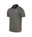 Polo Golf Motif/style Micro-rayures Homme Noir Slazenger-3