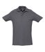 SOLS Mens Spring II Short Sleeve Heavyweight Polo Shirt (Mouse Grey) - UTPC320