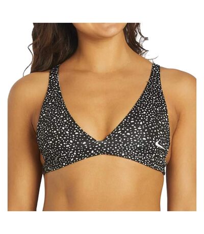 Haut de maillot de bain Noir Femme Nike Reversible Bralette - L