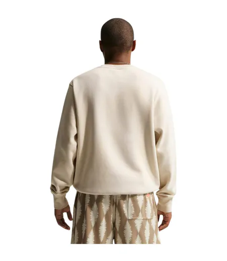Sweat Club Homme Kaki Clair Blanc Nike