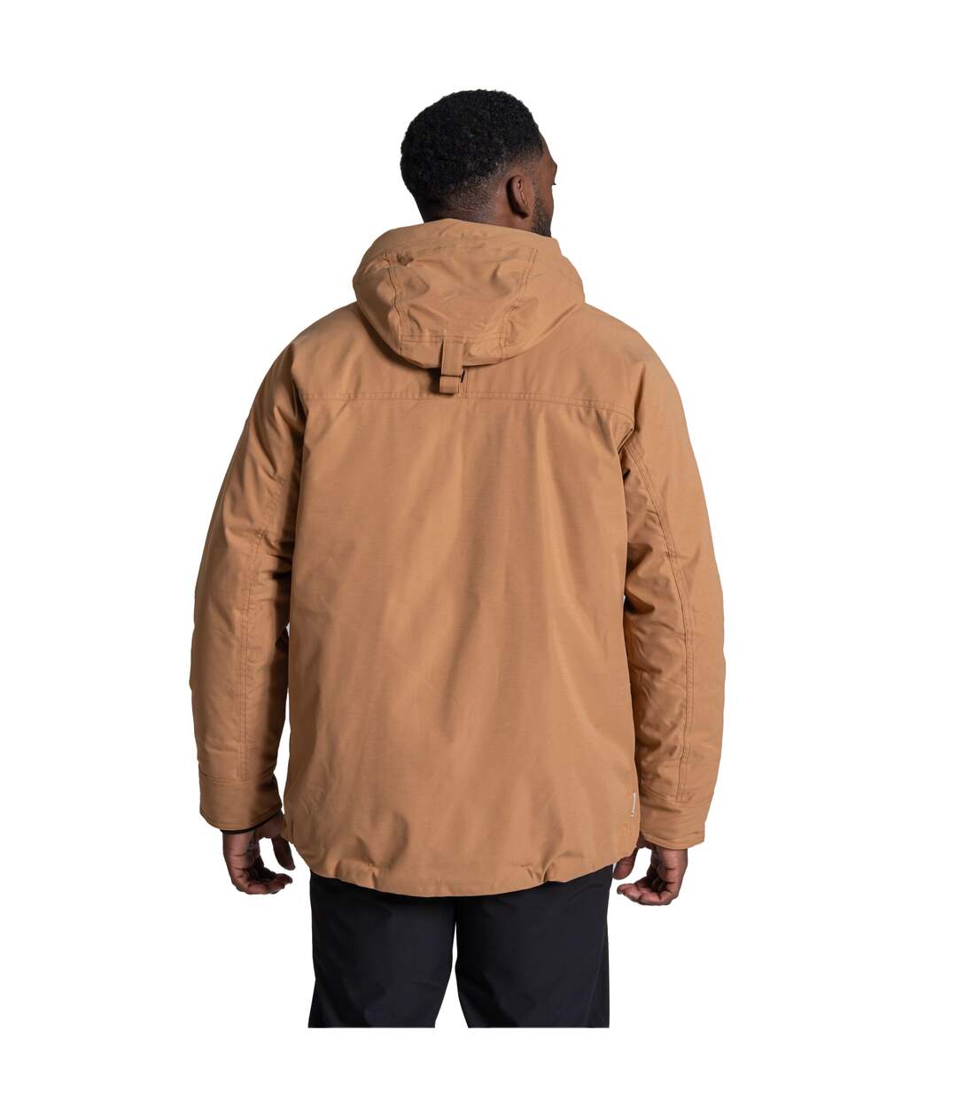 Veste Imperméable À Poches Et Capuche Ajustable National Trust Hamps Homme Marron Clair Craghoppers-3