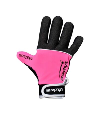 Gants gaéliques v2 rose / noir / blanc Murphys