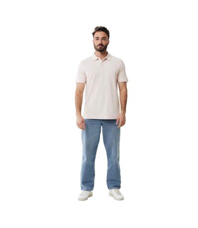 Mens Yosemite Pique Polo Shirt Cloud Pink Iqoniq