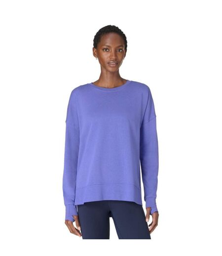 Sweat Motif/style Long After Class Femme Bleu Sweaty Betty