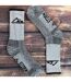 3 Pack Mens Heavy Cushioned Outdoor Cotton Hiking Socks-4