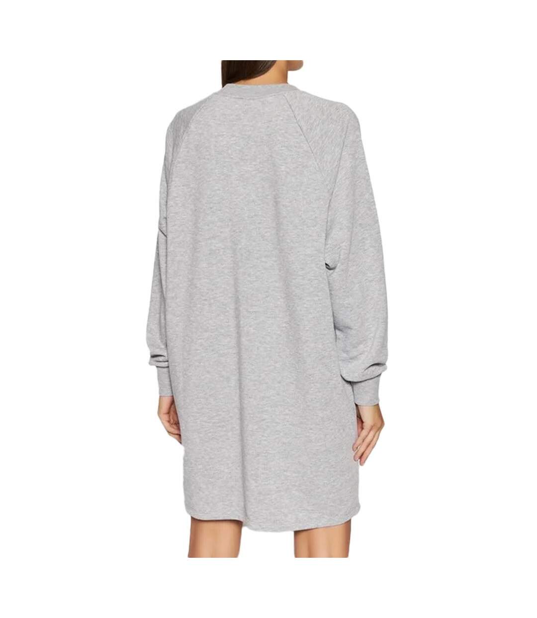 Robe sweat gris femme noisy may lupa - l-2