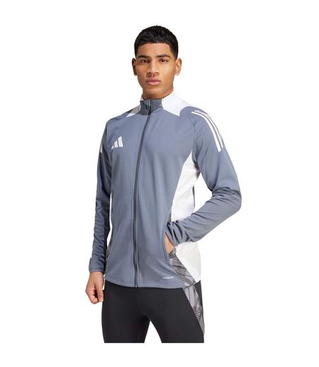 Veste Entraînement Tiro Competition Homme Gris Argenté Adidas