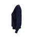 Womens/ladies Oakville Knitted Sweatshirt Dark Navy Cutter & Buck-3