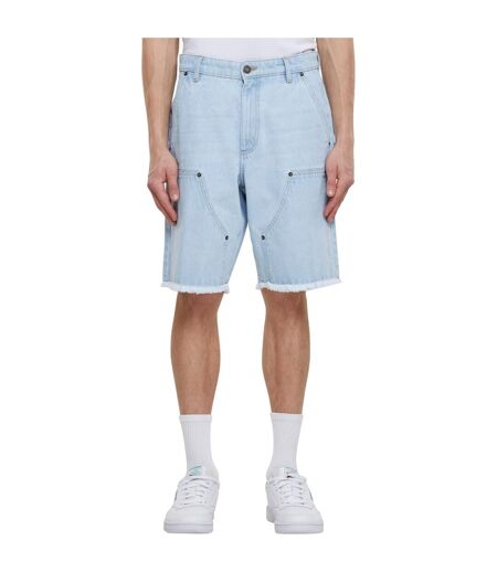 Short Motif/style Longueur Genoux Homme Bleu Clair Délavé Urban Classics