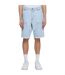 Short Motif/style Longueur Genoux Homme Bleu Clair Délavé Urban Classics-1