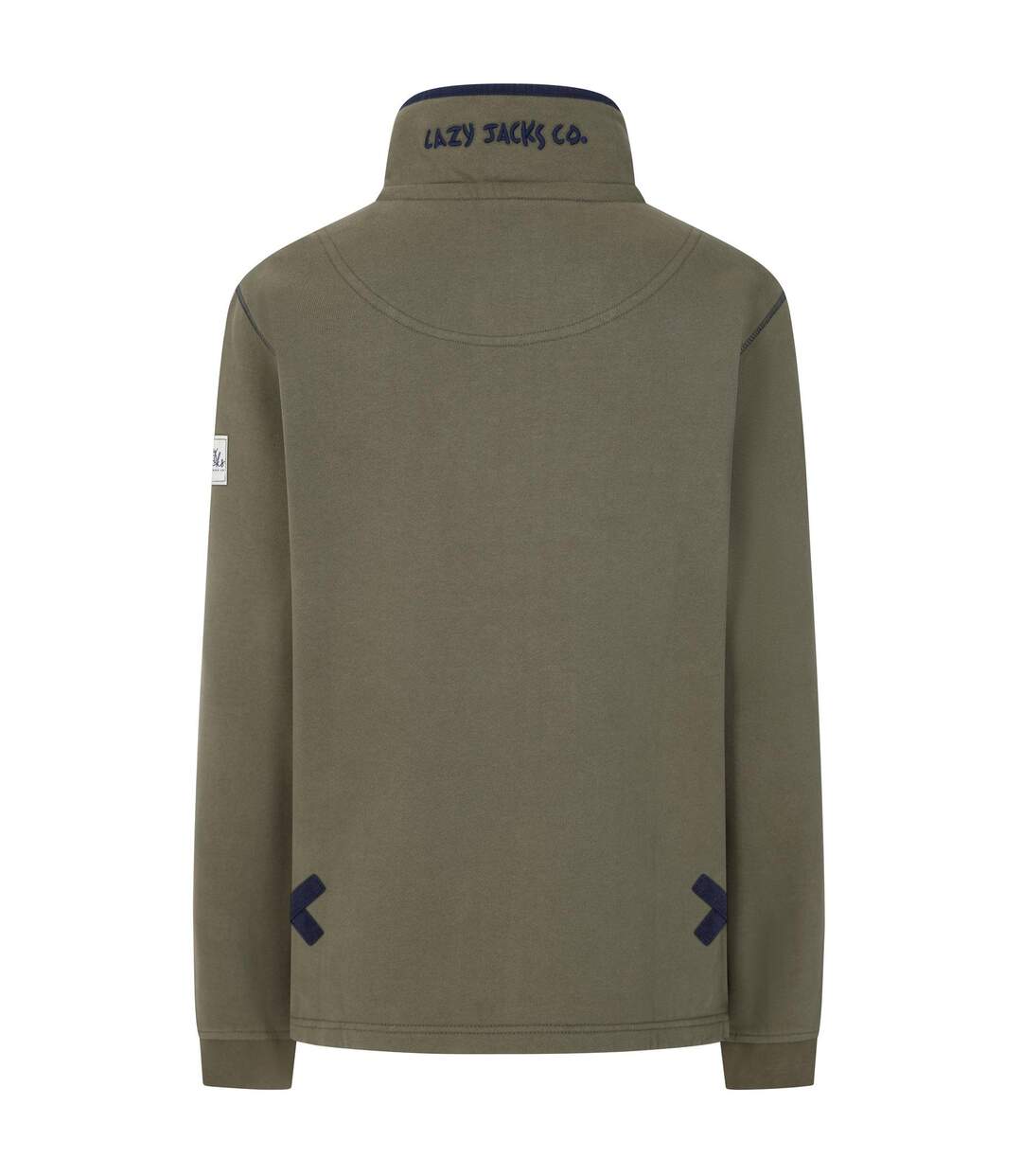 Sweat Femme Vert Kaki Lazy Jacks-4
