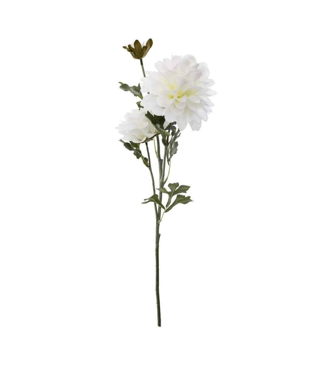 Fleur Artificielle Dahlia 62cm Blanc-1