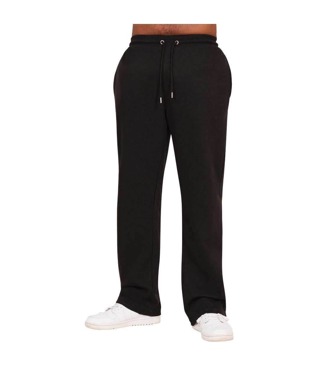 Unisex Adult Core Ringspun Cotton Relaxed Fit Jogging Bottoms Ash Grey Casual Classics-1