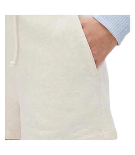Short beige femme tommy hilfiger script - l