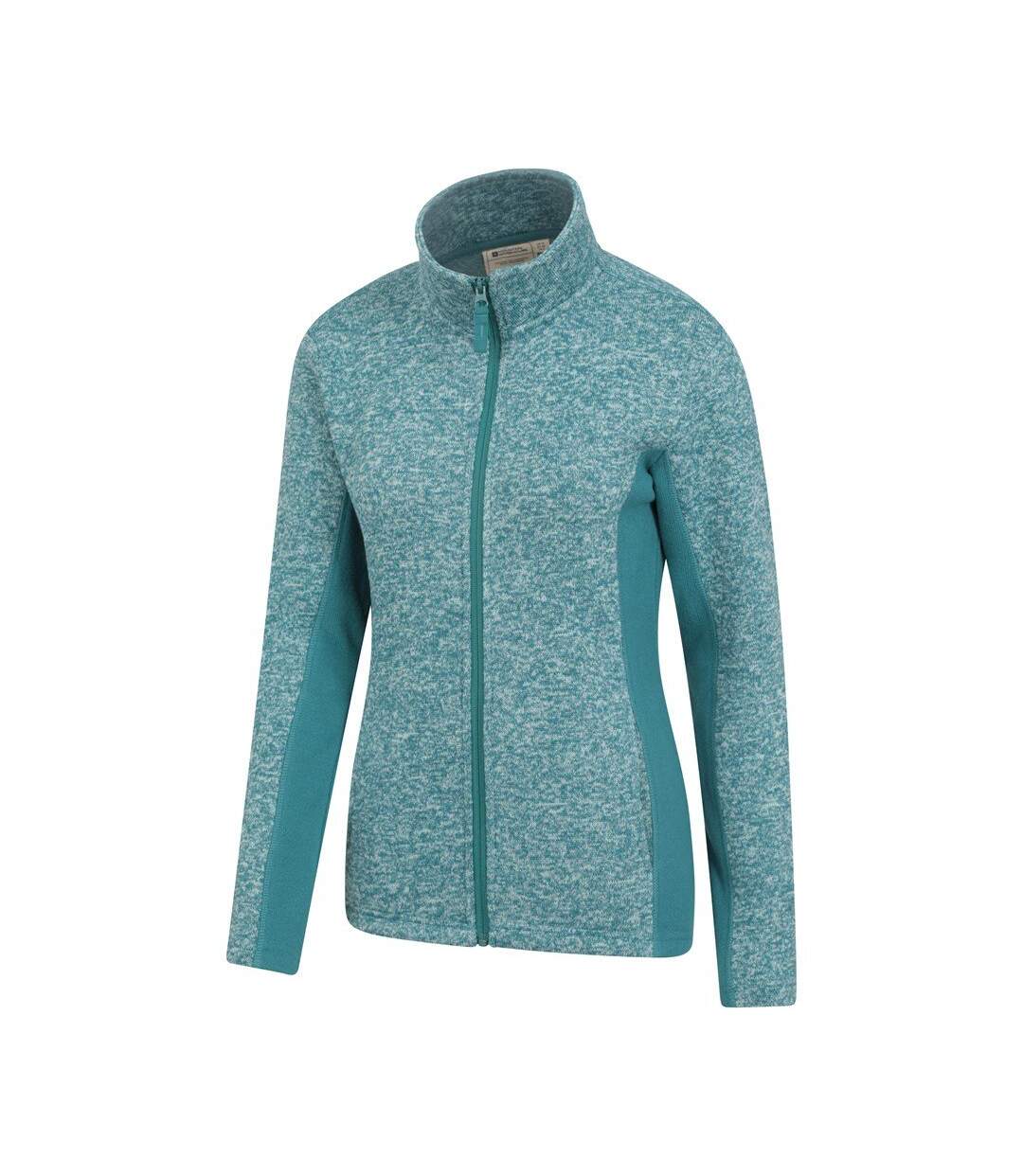 Veste polaire idris femme bleu sarcelle foncé Mountain Warehouse-2