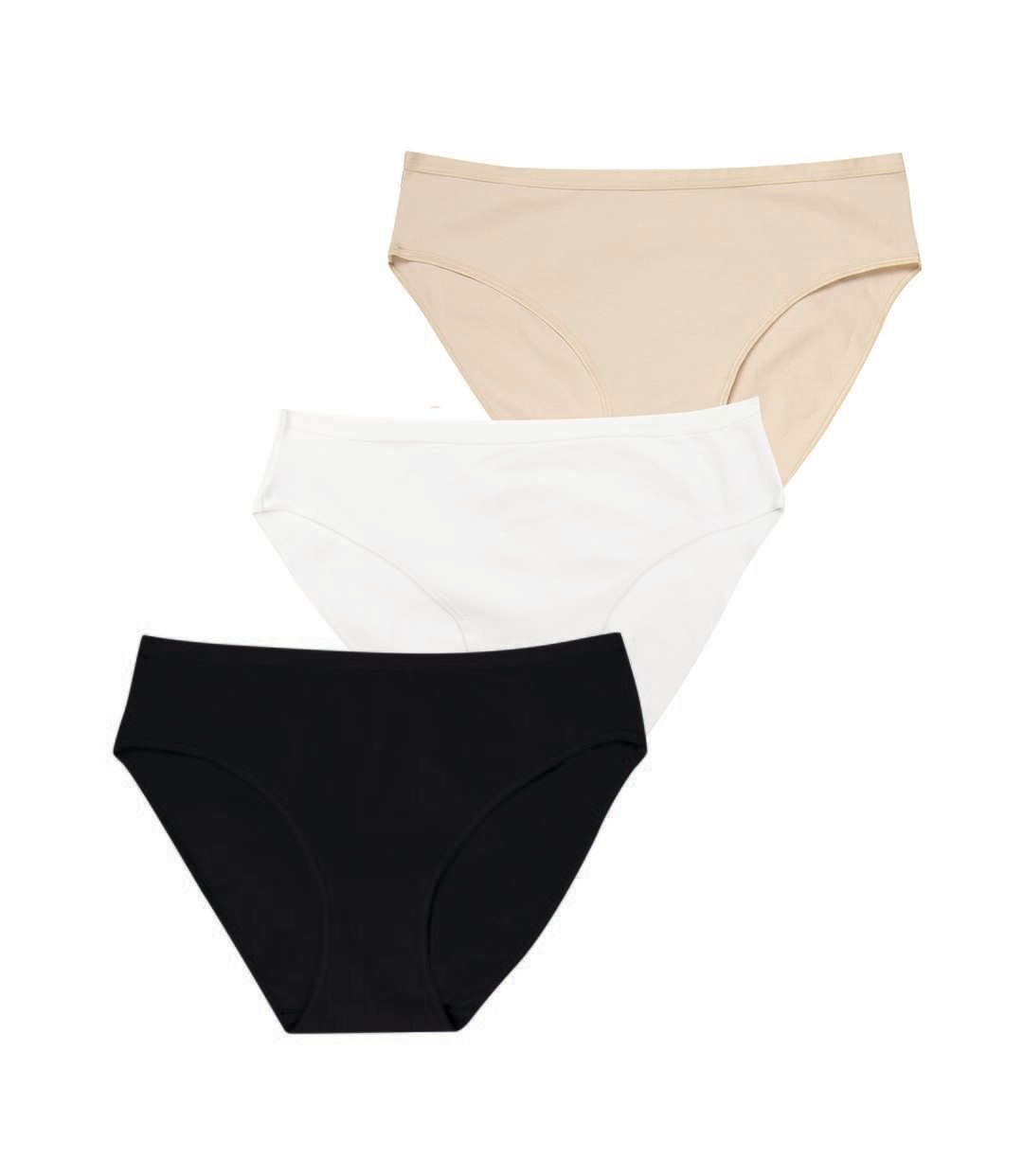 Lot de 3 culottes femme Ecopack Basic Athena-4
