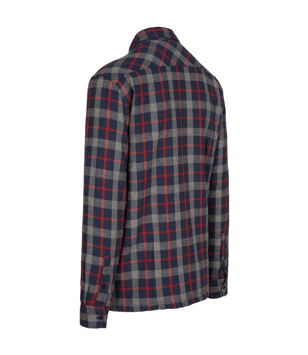 Mens Rapeseed Check Shirt Navy Check Trespass-2