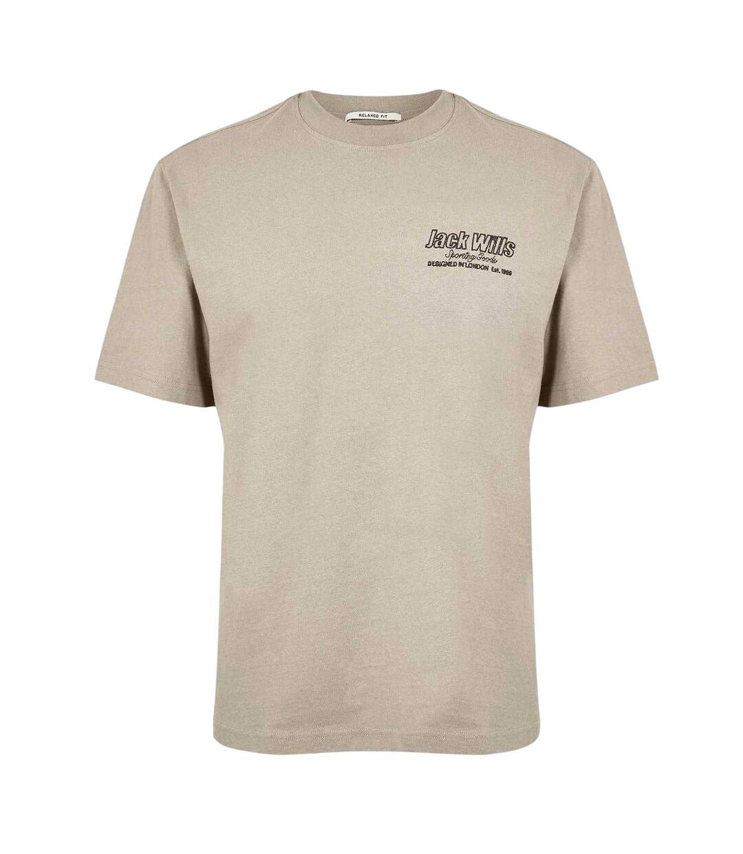 T-shirt Motif/style Contour Homme Roche Lunaire Jack Wills-2