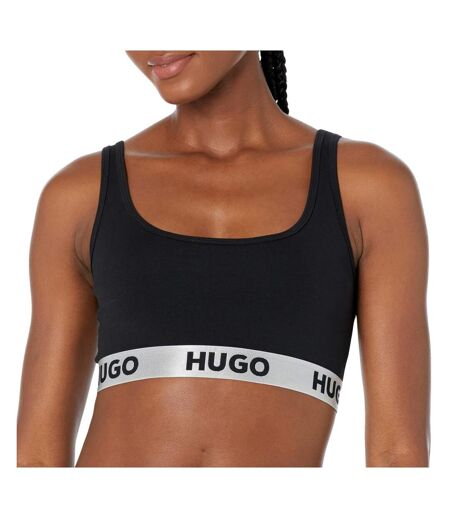 Brassière De Sport Femme Noir Hugo