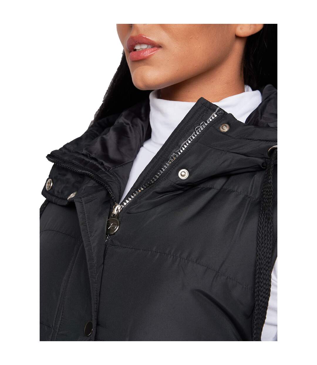 Womens/ladies samantha gilet black Crosshatch