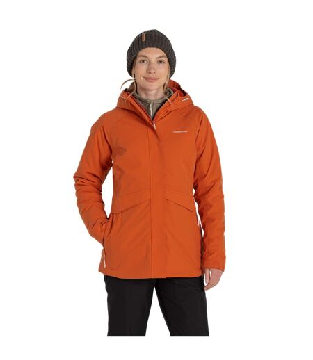Womens/ladies Caldbeck Waterproof Jacket Spice Craghoppers
