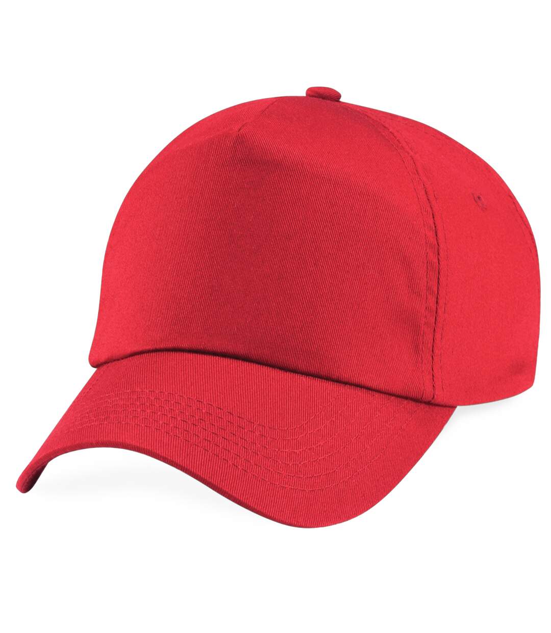 Casquette baseball adulte unisexe rouge vif Beechfield-3