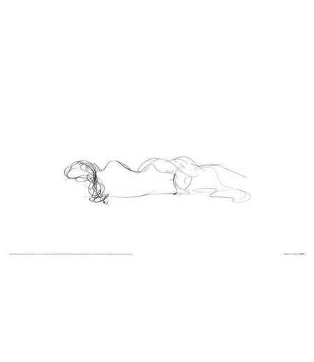 Louise Nisbet - Poster SLEEPING (Blanc / Noir) (Taille unique) - UTPM2924