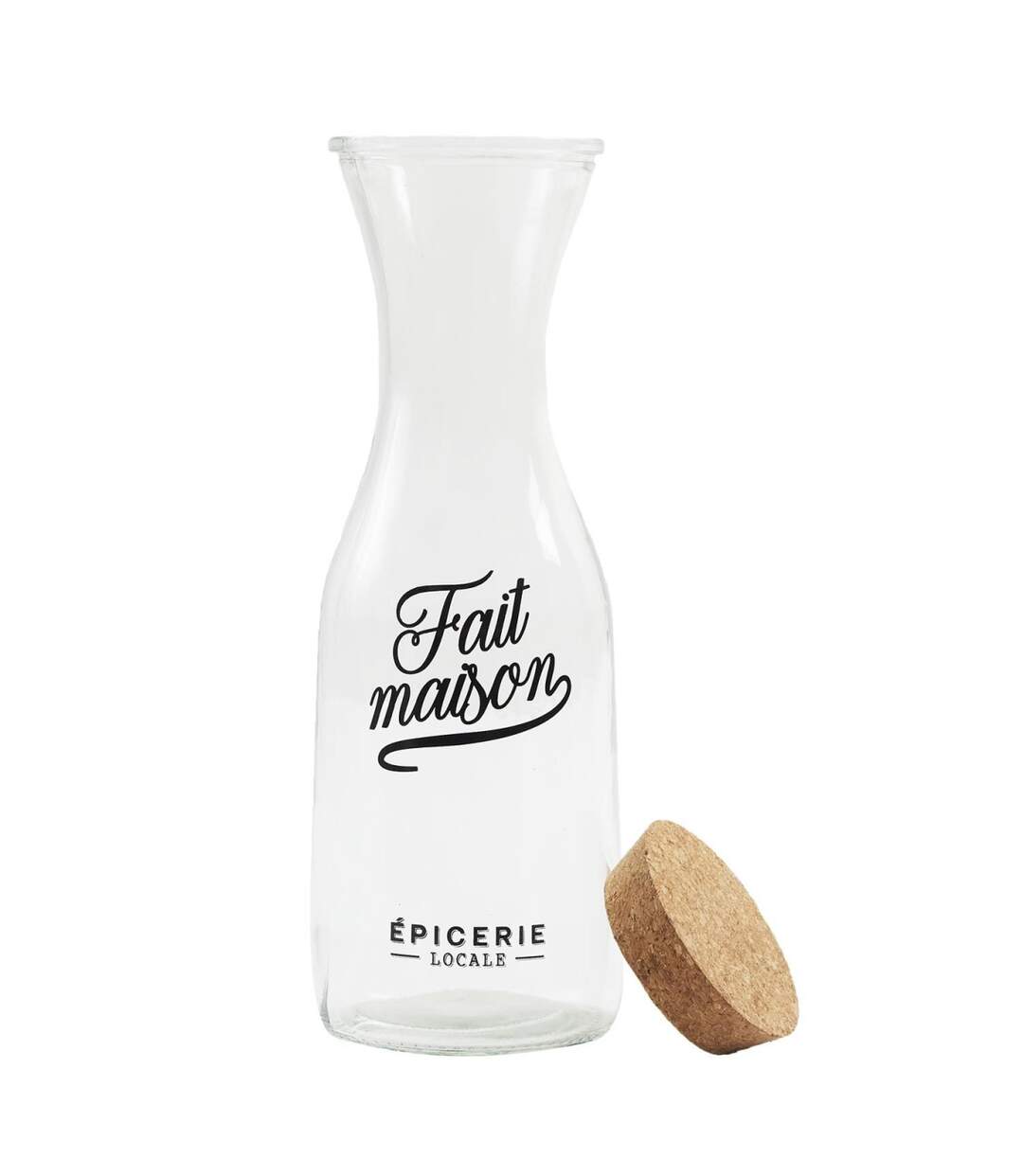 Carafe en Verre Design Brooklyn 1L Transparent-2