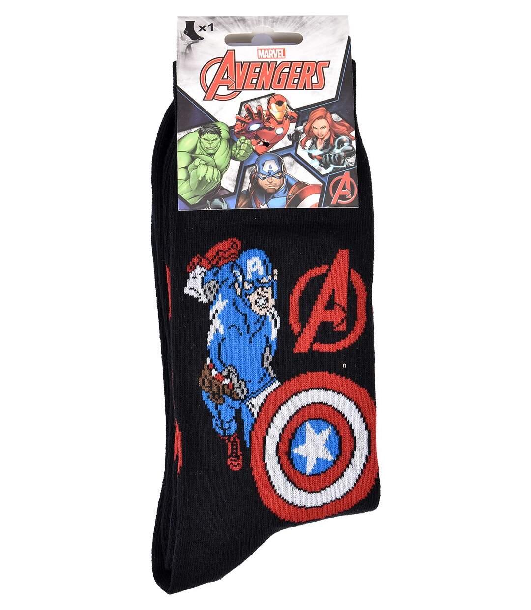 Chaussettes Pack Cadeaux Homme SUPERHEROS CAPTAIN24B-4