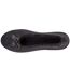 Isotoner Chaussons Ballerines femme ultra doux, ultra confort talon de 3,8 cm-2