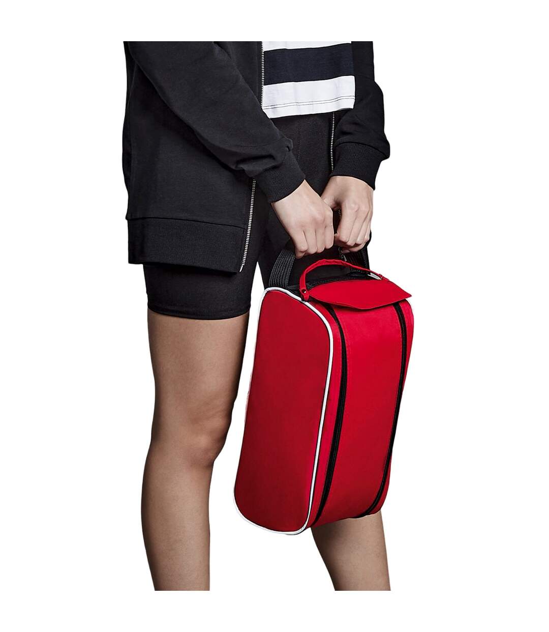 Teamwear Shoe Bag One Size Red Black White Quadra-2