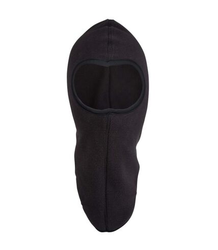 Unisex adult fleece balaclava m-l black Mountain Warehouse