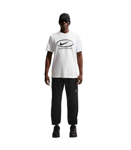 Mens Oval Logo T-shirt White Nike