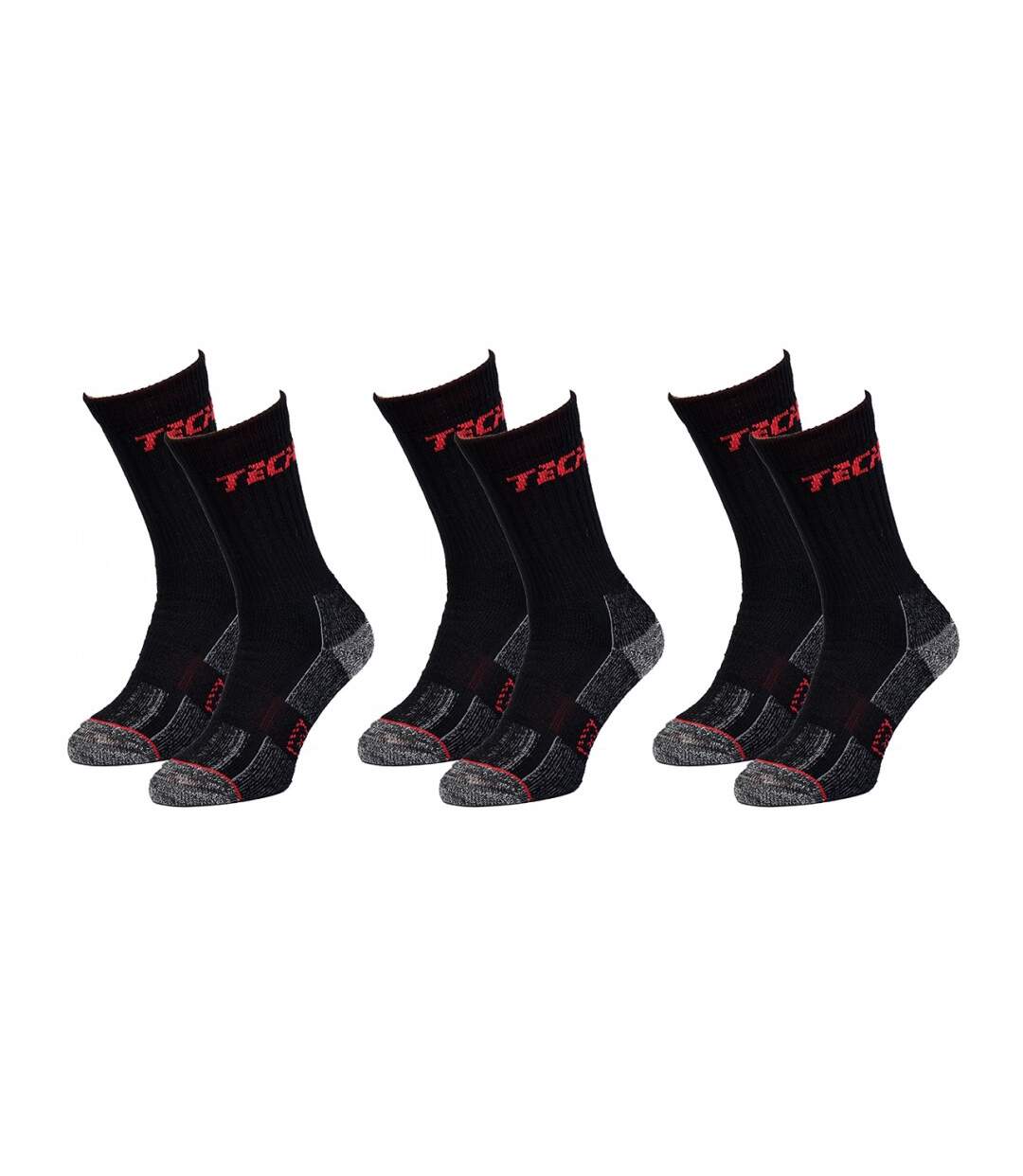 Chaussettes de Travail LA RURALE pour Homme Résistance et Qualité Pro - Pack de 3-1