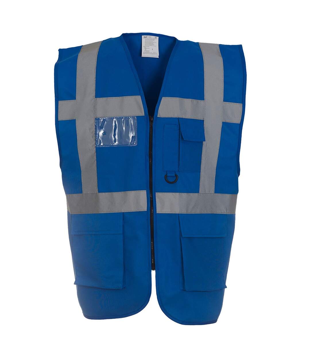 Gilet executive adulte bleu roi Yoko-1