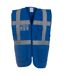 Gilet executive adulte bleu roi Yoko-1